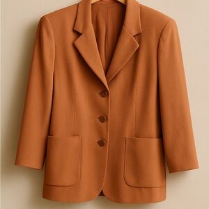 Joseph Abboud Women's Rust Blazer